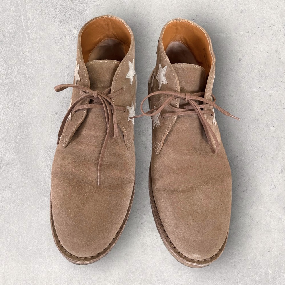 **Sold** Saint Laurent Star Nevada Suede Boots - Picture 6 of 10